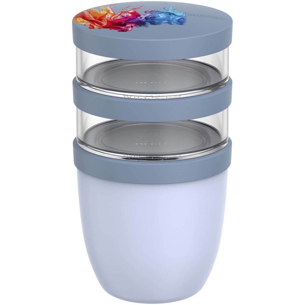 Mepal Ellipse 3 delige 500 ml + 2 x 200 ml geïsoleerde lunchpot
