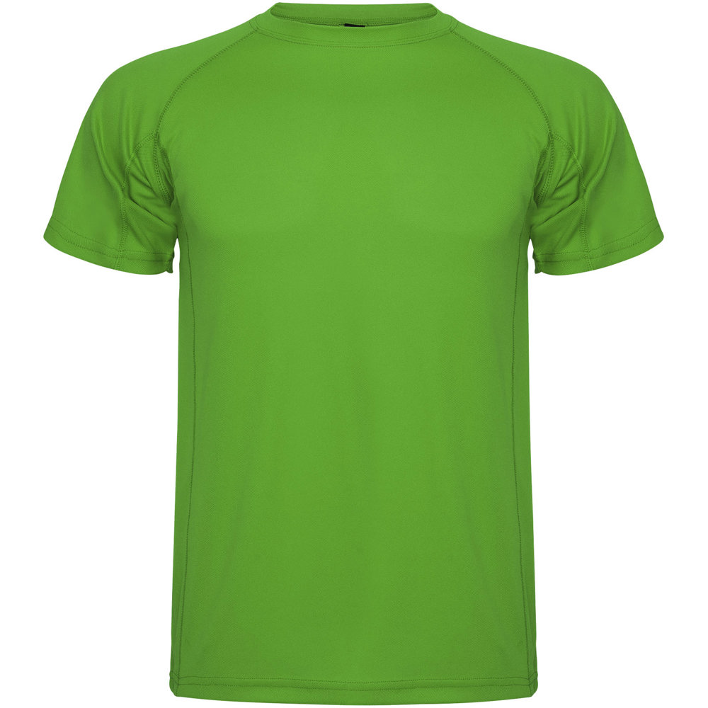 Montecarlo sportshirt met korte mouwen voor kinderen - voor bedrijven en relatiegeschenken - Varen groen