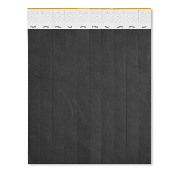 TYVEK - 1 Vel met 10 event armbandjes - voor bedrijven en relatiegeschenken