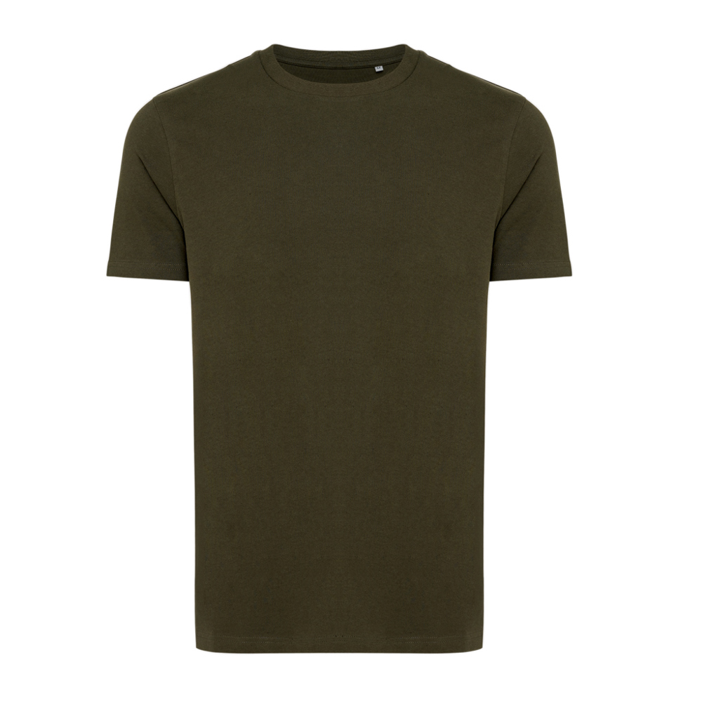 IQONIQ Bryce gerecycled katoen t-shirt - kopen of bedrukken - khaki (± PMS 18-0523 TCX)