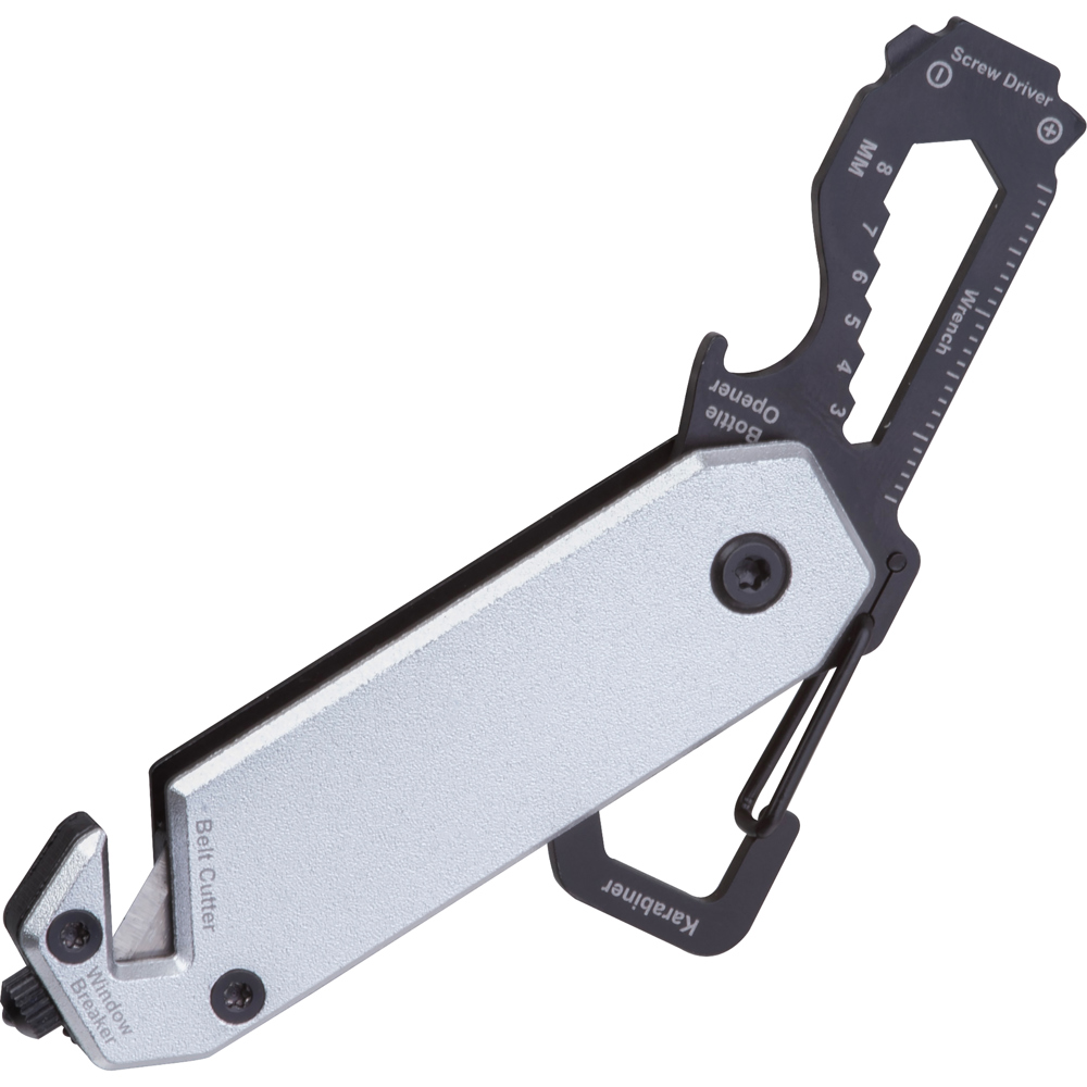 12-delige aluminium multitool