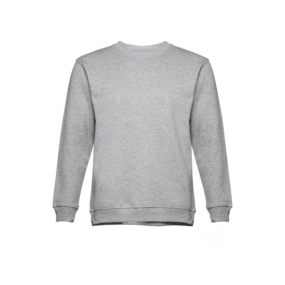 THC DELTA. Sweater (unisex) in katoen en polyester - voor bedrijven en relatiegeschenken - Heide licht grijs