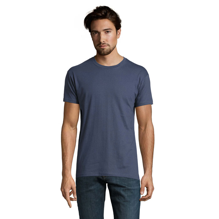 IMPERIAL - IMPERIAL MEN T-Shirt 190g - bedrukt of onbedrukt verkrijgbaar - Denim