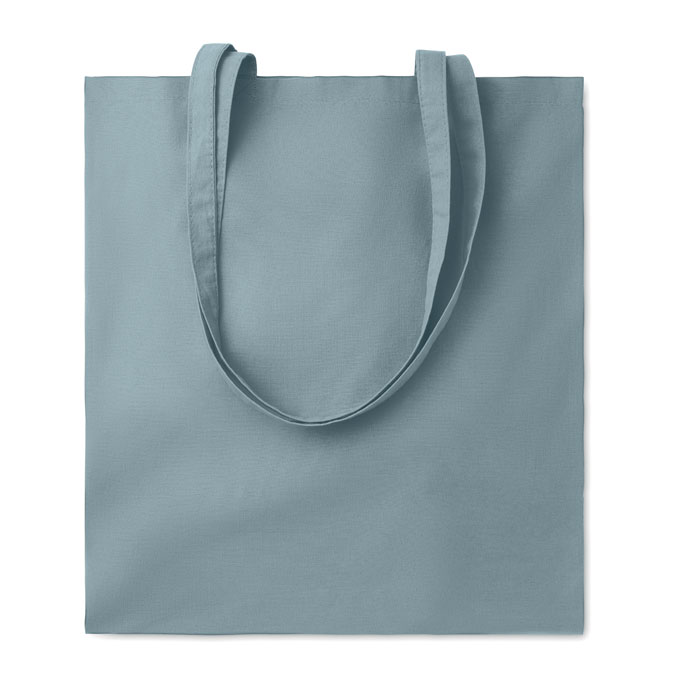 COTTONEL COLOUR + - Katoenen boodschappentas - kopen of bedrukken - Petrol