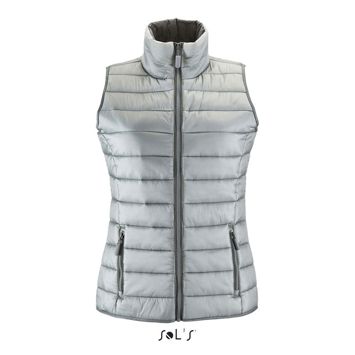 WAVE WOMEN - WAVE dames bodywarmer 180g - met logo of onbedrukt bestellen - Metal Grey