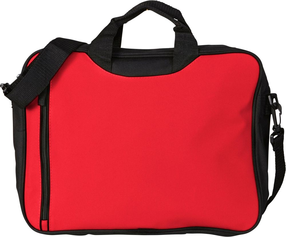 Polyester (600D) schoudertas Nicola - kopen of bedrukken - Rood