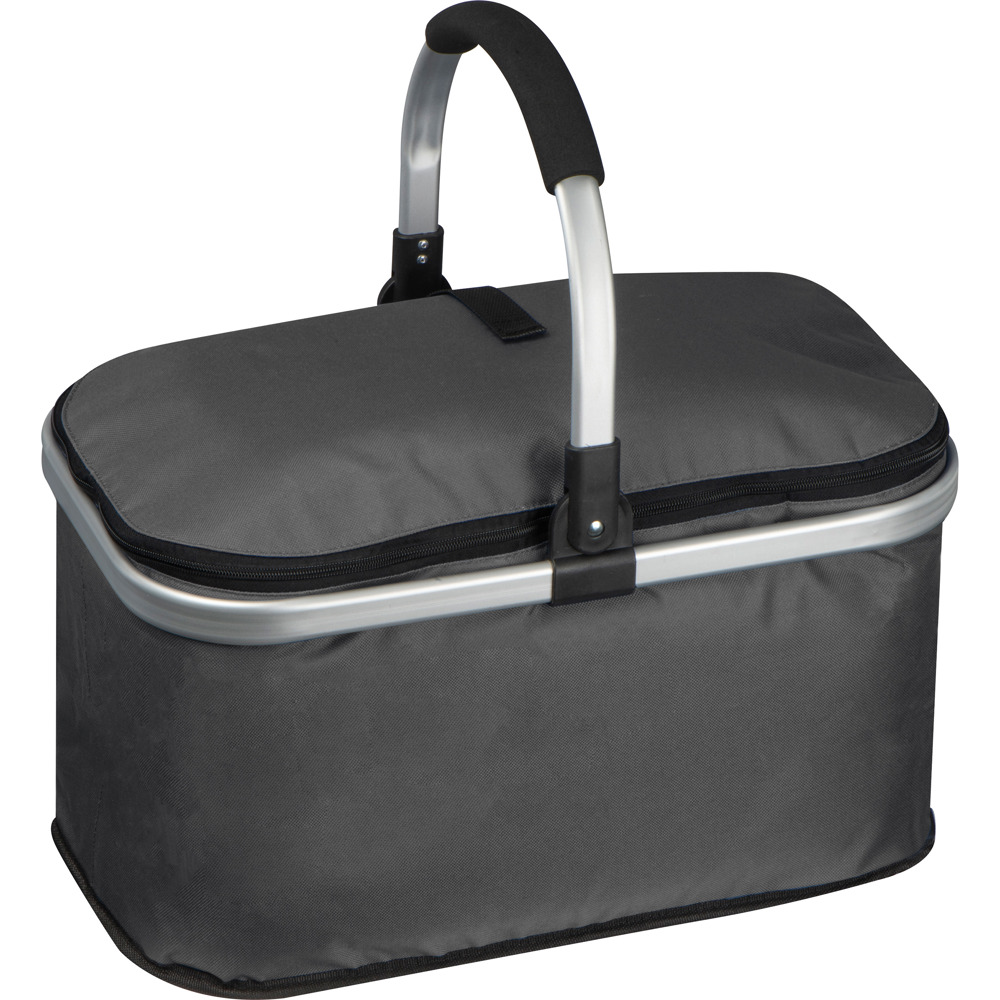 Boodschappenmand met koelfunctie - voor bedrijven en relatiegeschenken - Antraciet