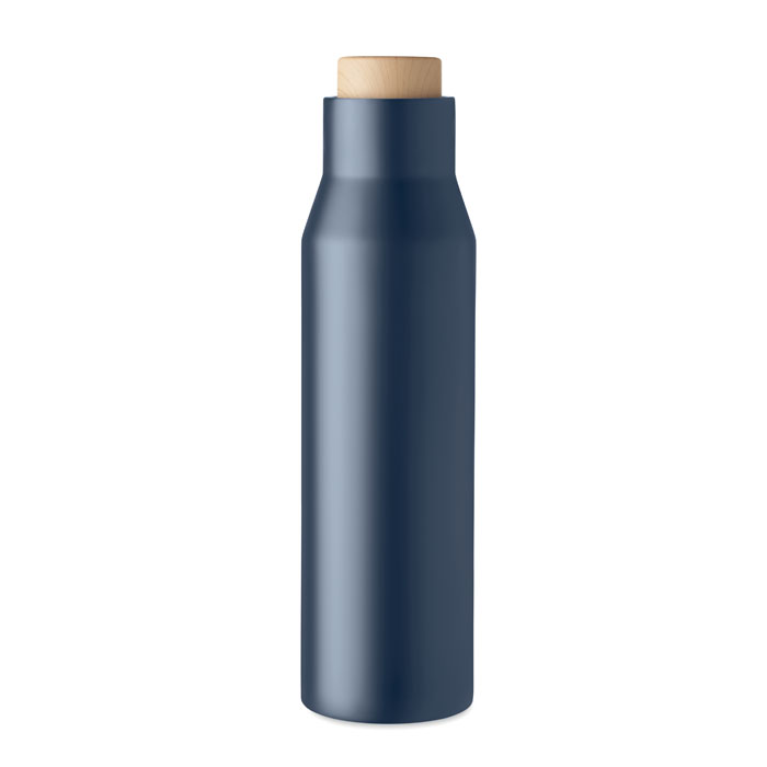 DUDINKA - Dubbelwandige thermosfles 500M - voor bedrijven en relatiegeschenken - Marineblauw