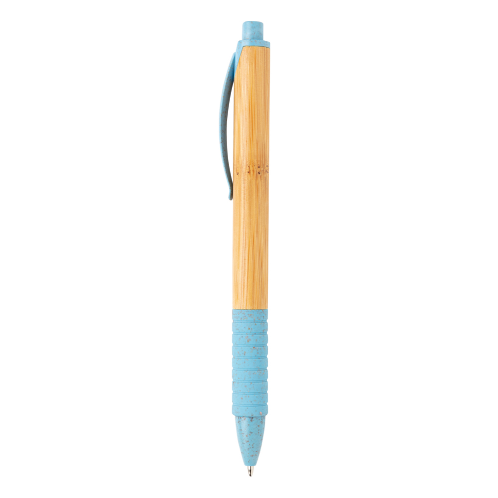 Bamboe & tarwestro pen