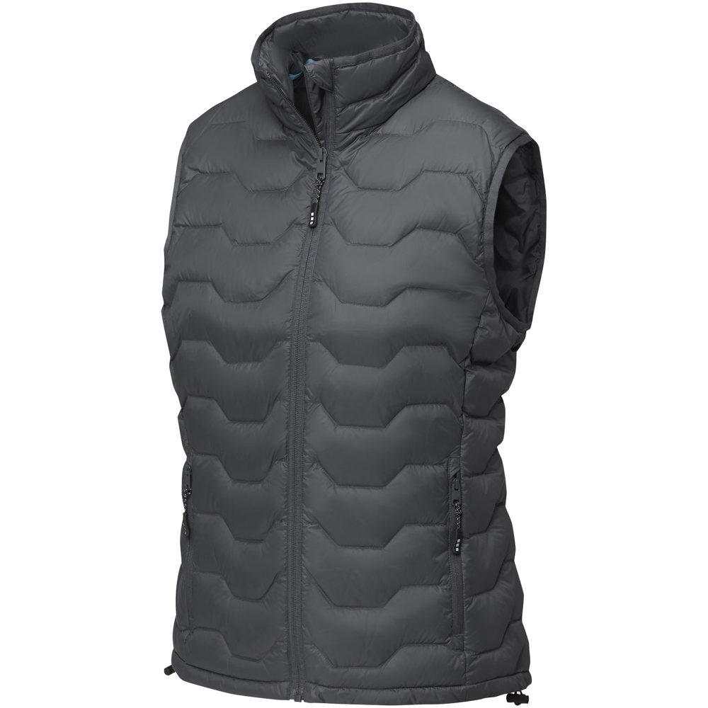 Epidote GRS gerecyclede geïsoleerde down bodywarmer voor dames - kopen of bedrukken - Stormgrijs