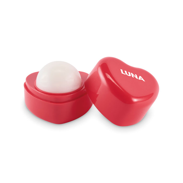 SWEET - Hartvormige vegan lippenbalsem - met logo of onbedrukt bestellen