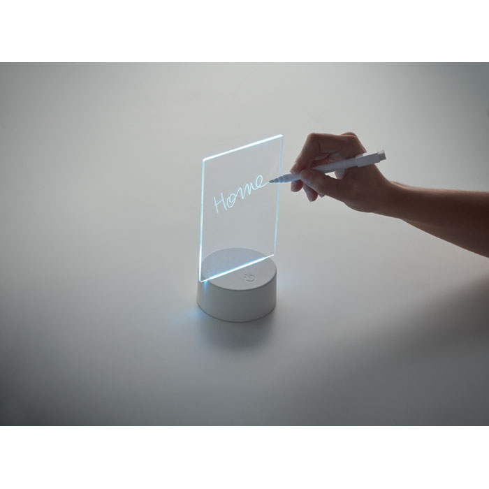 LEDMEMO - Verlicht LED memobord