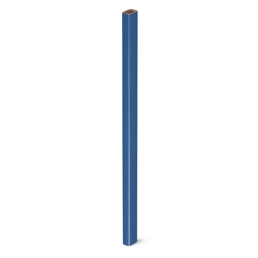 GRAFIT COLOUR. Timmermanspotlood met hardheid HB - met logo of onbedrukt bestellen - Blauw