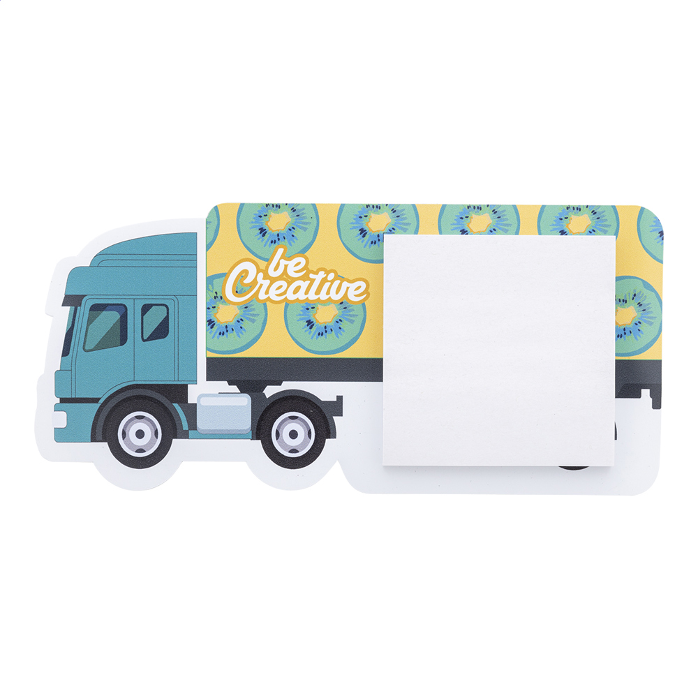 CreaStick Fridge Cargo - custom made koelkastmagneet - voor bedrijven en relatiegeschenken