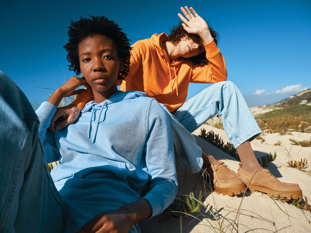 IQONIQ Rila lichtgewicht gerecycled katoen hoodie