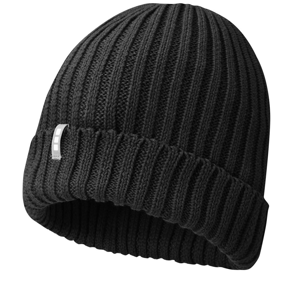 Ives biologische beanie - bedrukt of onbedrukt verkrijgbaar