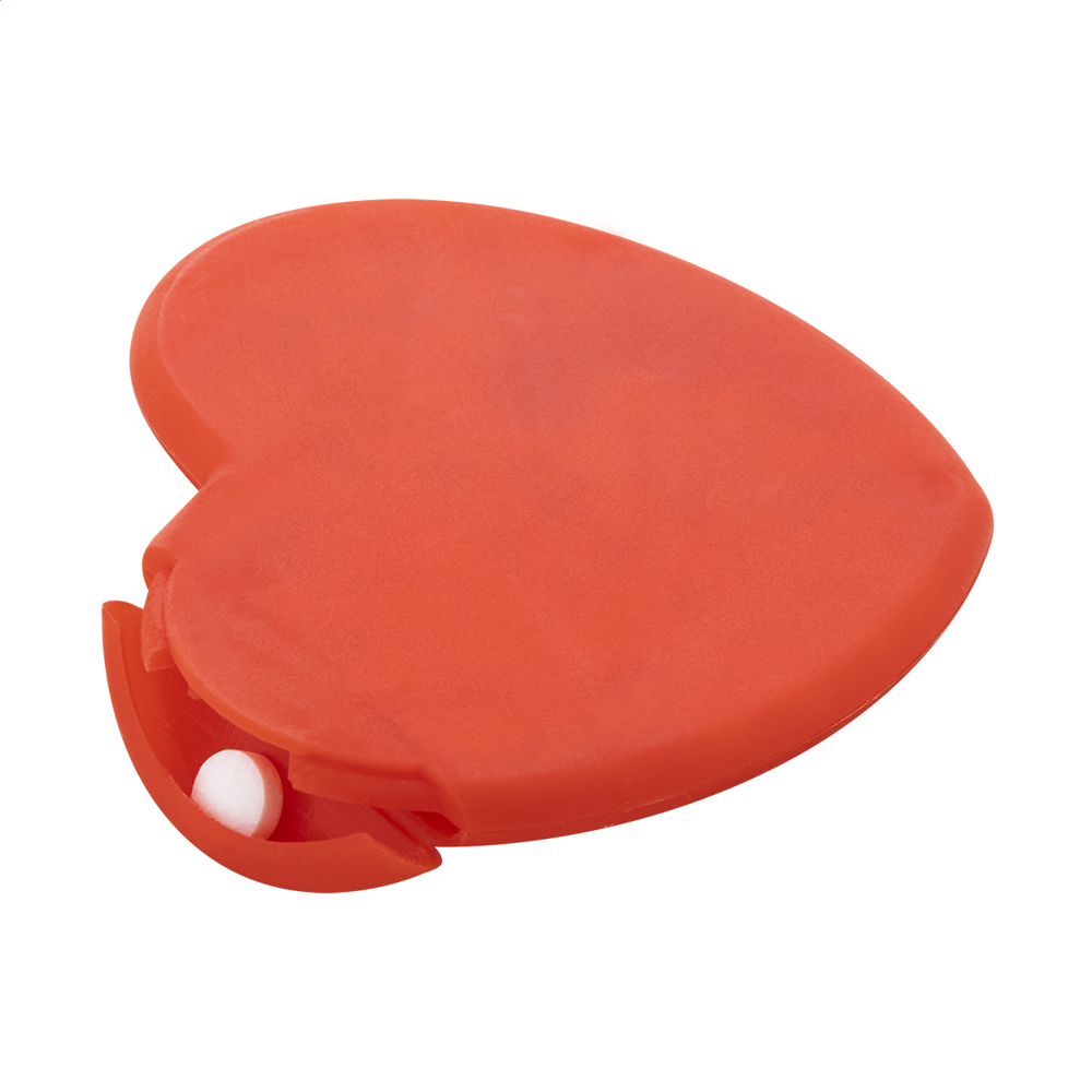 HeartMint - mint dispenser - met logo of onbedrukt bestellen - Rood