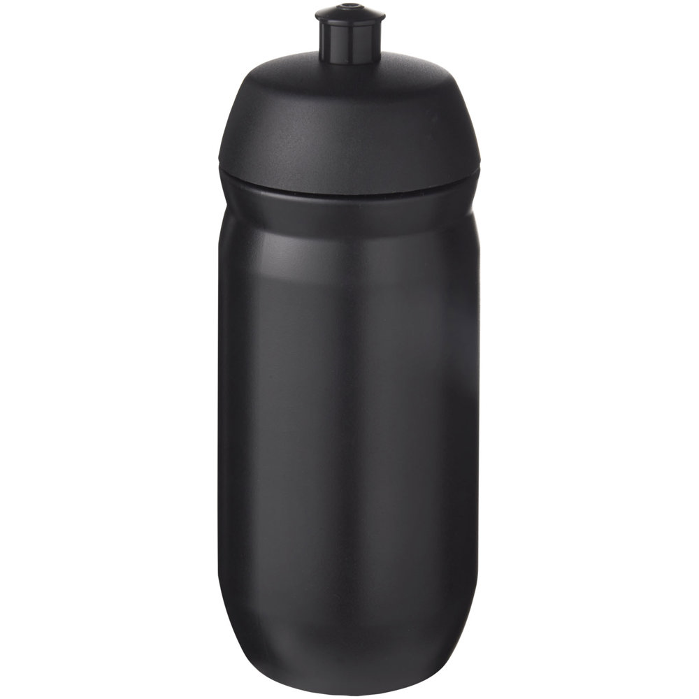 HydroFlex™ knijp knijpfles van 500 ml - voor bedrijven en relatiegeschenken - Zwart, Zwart