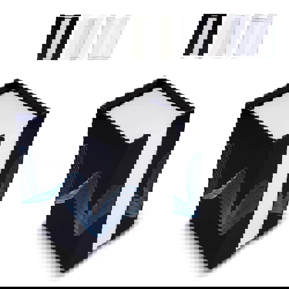 Kubushouder wit papier 10x10x10cm - met logo of onbedrukt bestellen