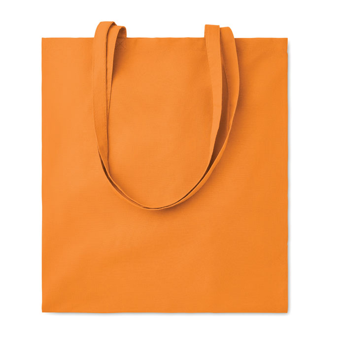 COTTONEL COLOUR + - Katoenen boodschappentas - kopen of bedrukken - oranje