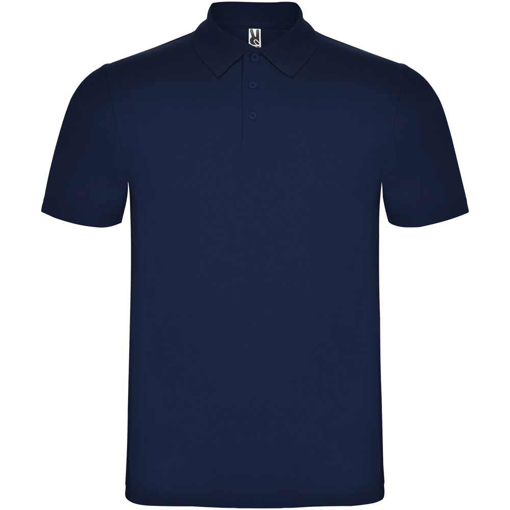 Austral unisex polo met korte mouwen - bedrukt of onbedrukt verkrijgbaar - Marineblauw