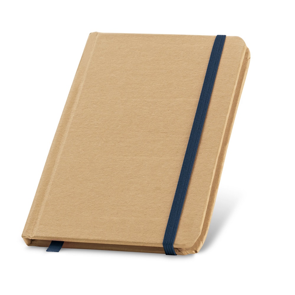 FLAUBERT. Kladblok in zakformaat met effen pagina's - kopen of bedrukken - Marineblauw