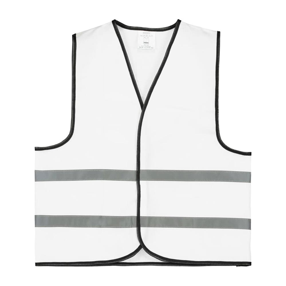 Promovest reflecterend - met logo of onbedrukt bestellen - Wit (WHITE) / Wit