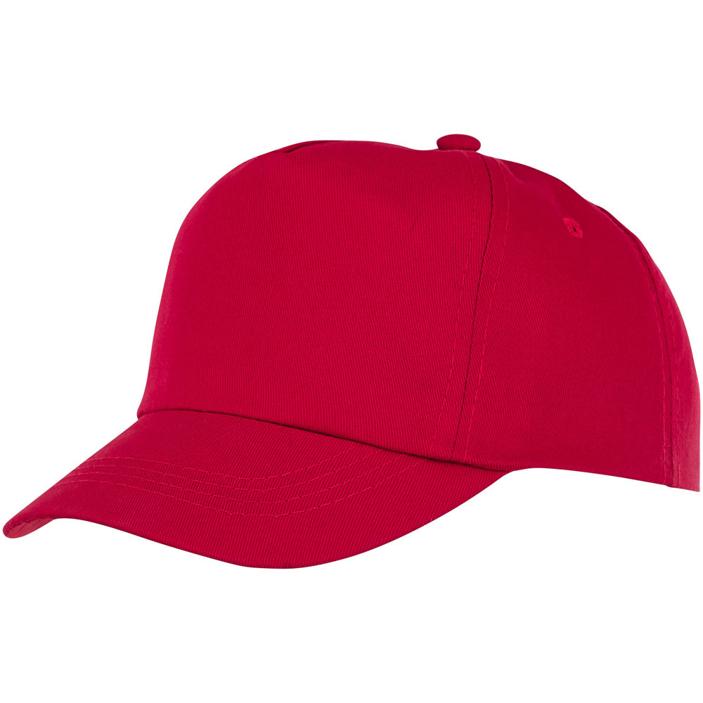 Feniks 5 panel kinder cap - kopen of bedrukken - Rood