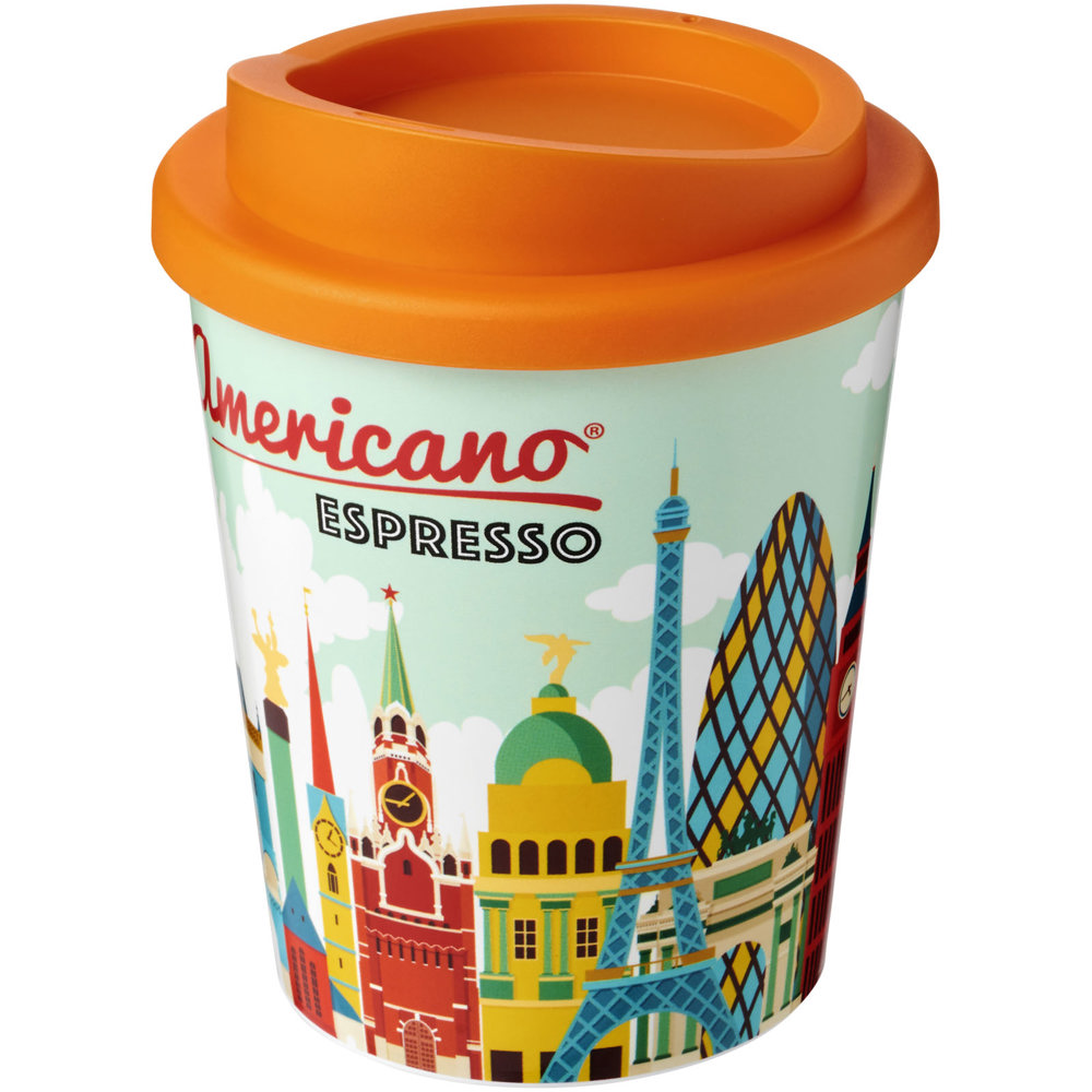 Brite Americano® espresso 250 ml geïsoleerde beker - kopen of bedrukken - Oranje