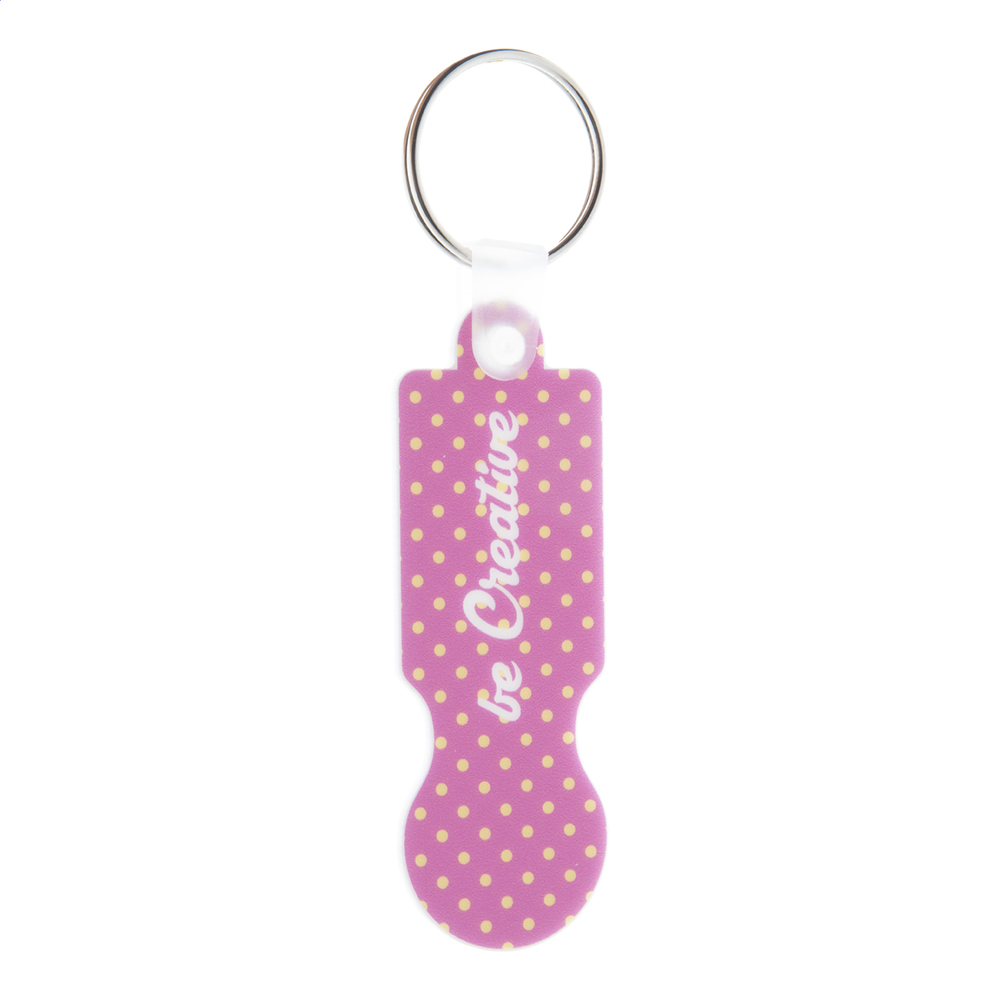 ColoCart - winkelwagenmuntje sleutelhanger - voor bedrijven en relatiegeschenken