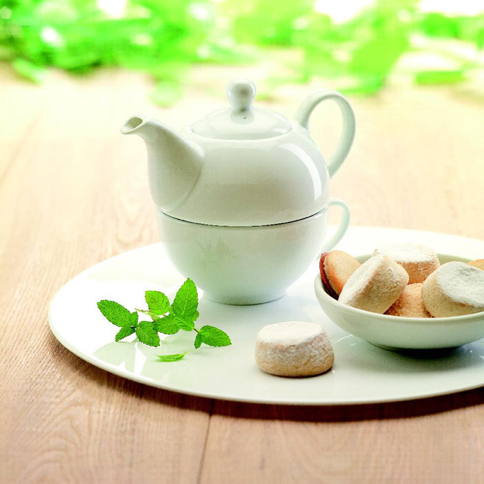 TEA TIME - Theepot met kopje - kopen of bedrukken