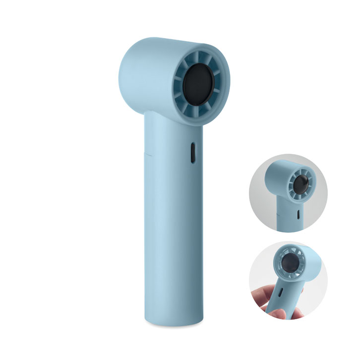 GLACI - Mini hi-speed handventilator - kopen of bedrukken - Babyblauw