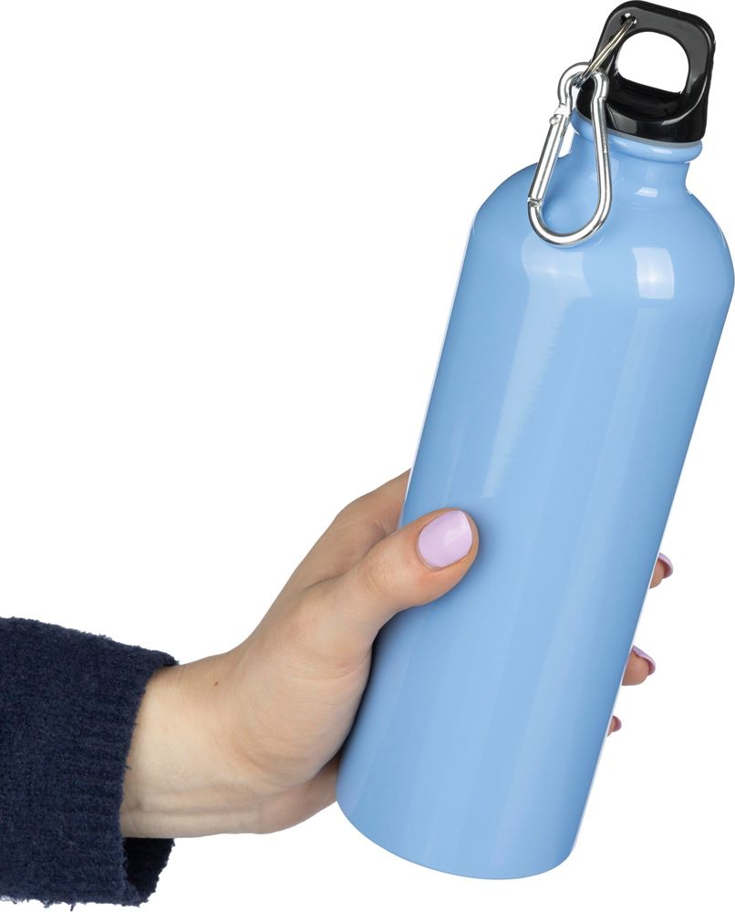 Gerecyclede roestvrijstalen enkelwandige fles (750 ml) Emeric