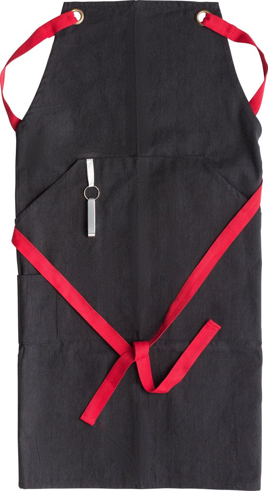 Polyester en katoenen schort Liana