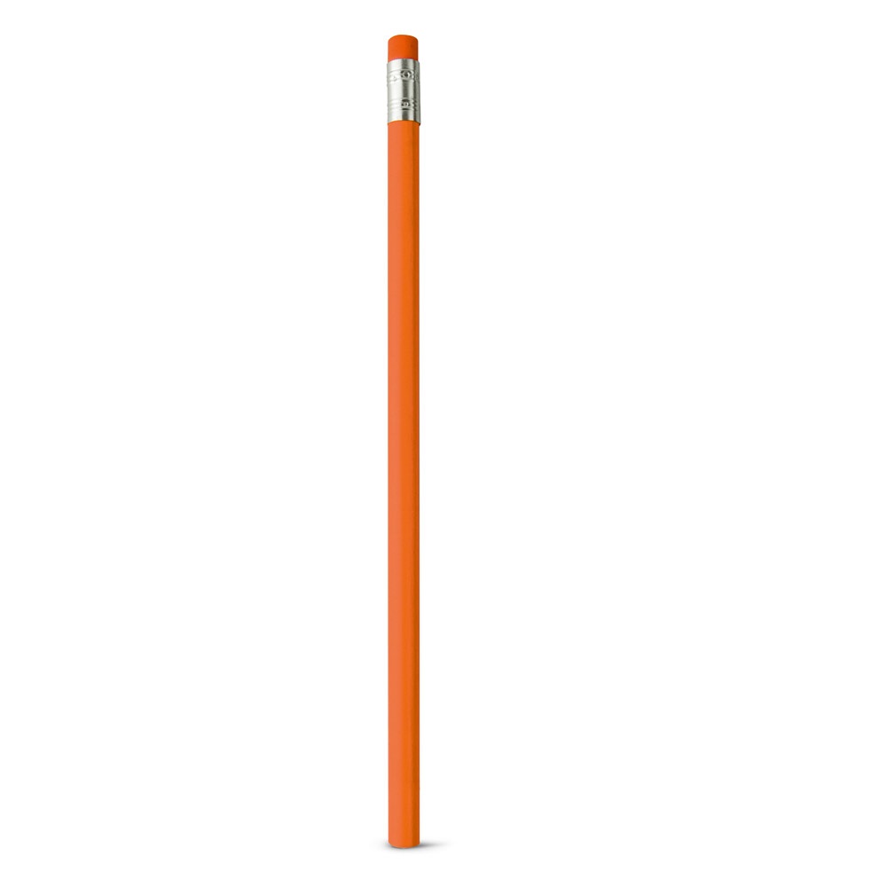 ATENEO. Potlood met gum en hardheid HB - met logo of onbedrukt bestellen - Oranje