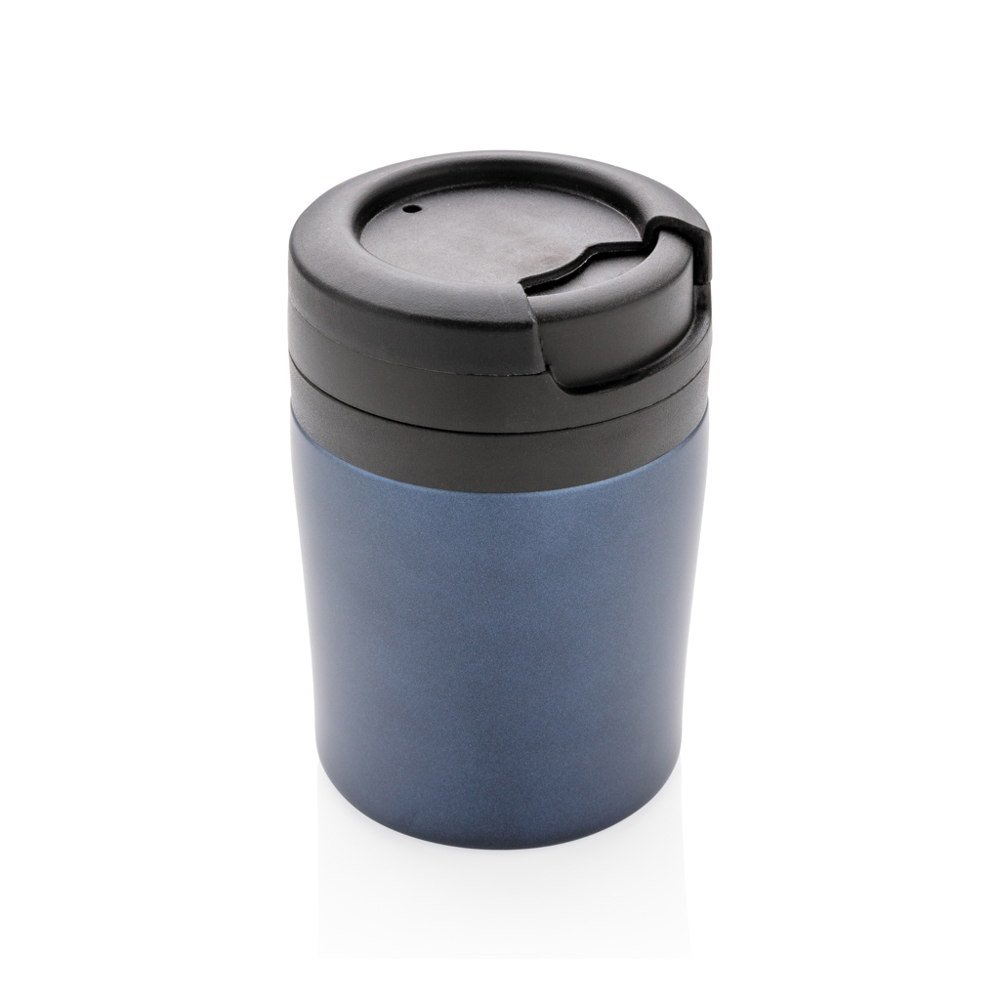 Coffee to go mok - voor bedrijven en relatiegeschenken - blauw (± PMS 8781 C)