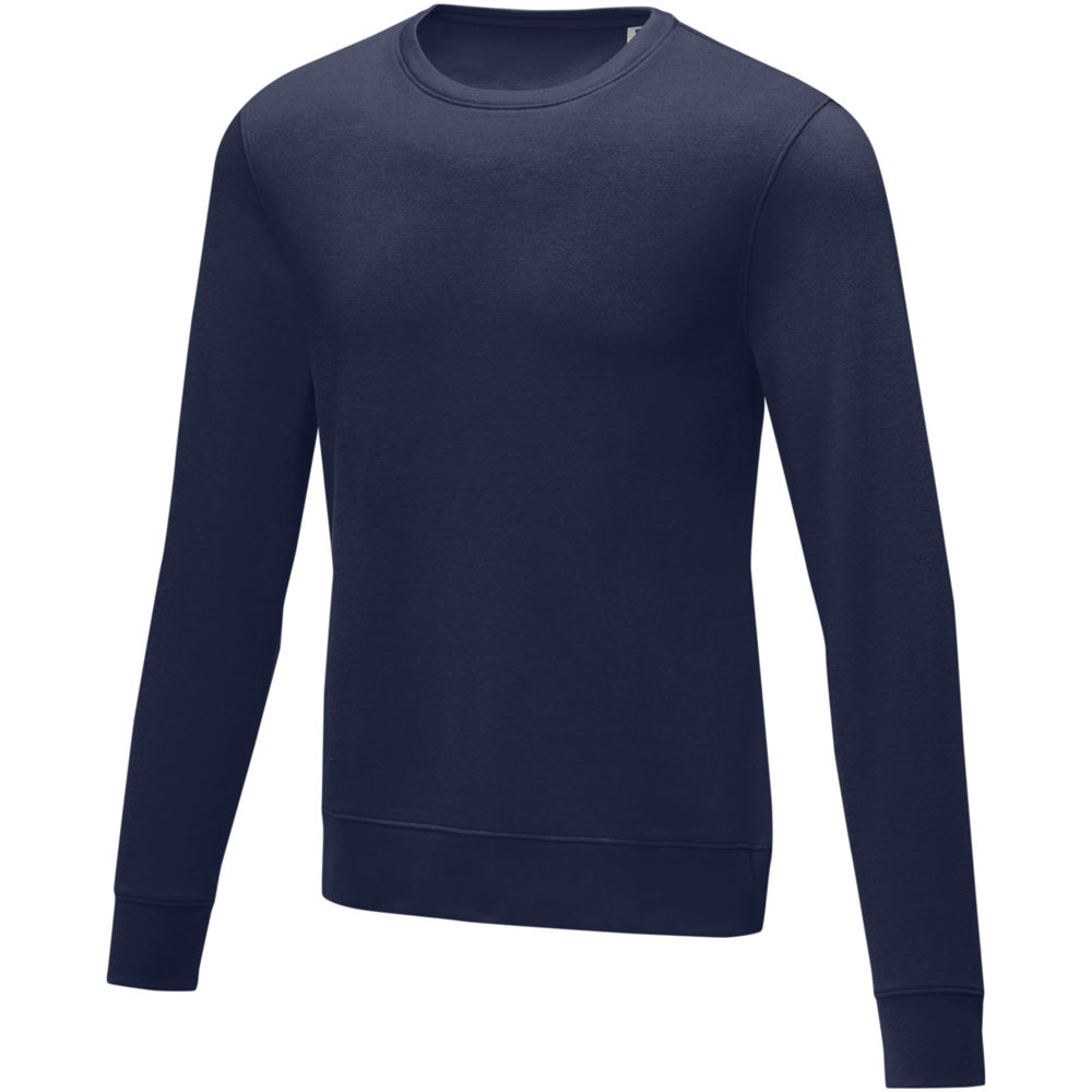 Zenon heren sweater met crewneck - kopen of bedrukken - Marineblauw