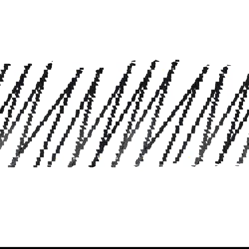 Duimstok hout 2m premium gekleurd - met logo of onbedrukt bestellen - Zwart