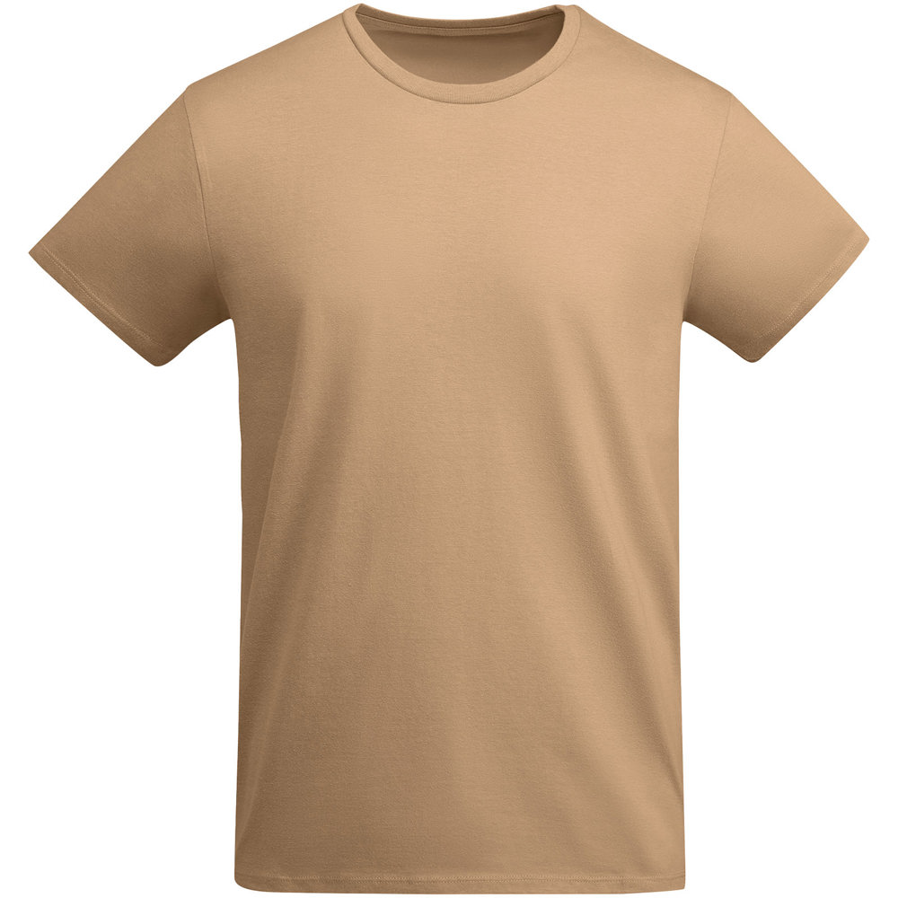 Breda biologisch katoenen kindershirt met korte mouwen - voor bedrijven en relatiegeschenken - Grieks oranje