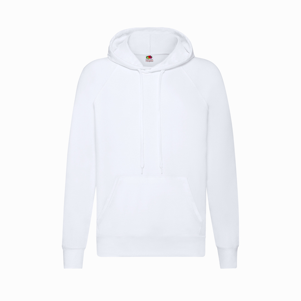 Volwassene Sweatshirt Lightweight Hooded S - BLA