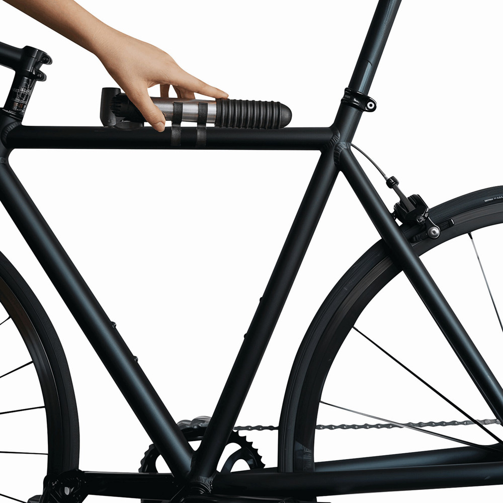 AIRFLOW - Mini fietspomp - bedrukt of onbedrukt verkrijgbaar