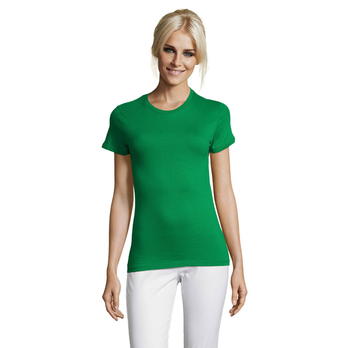 REGENT WOMEN - REGENT dames t-shirt 150g - bedrukt of onbedrukt verkrijgbaar - Helder Groen