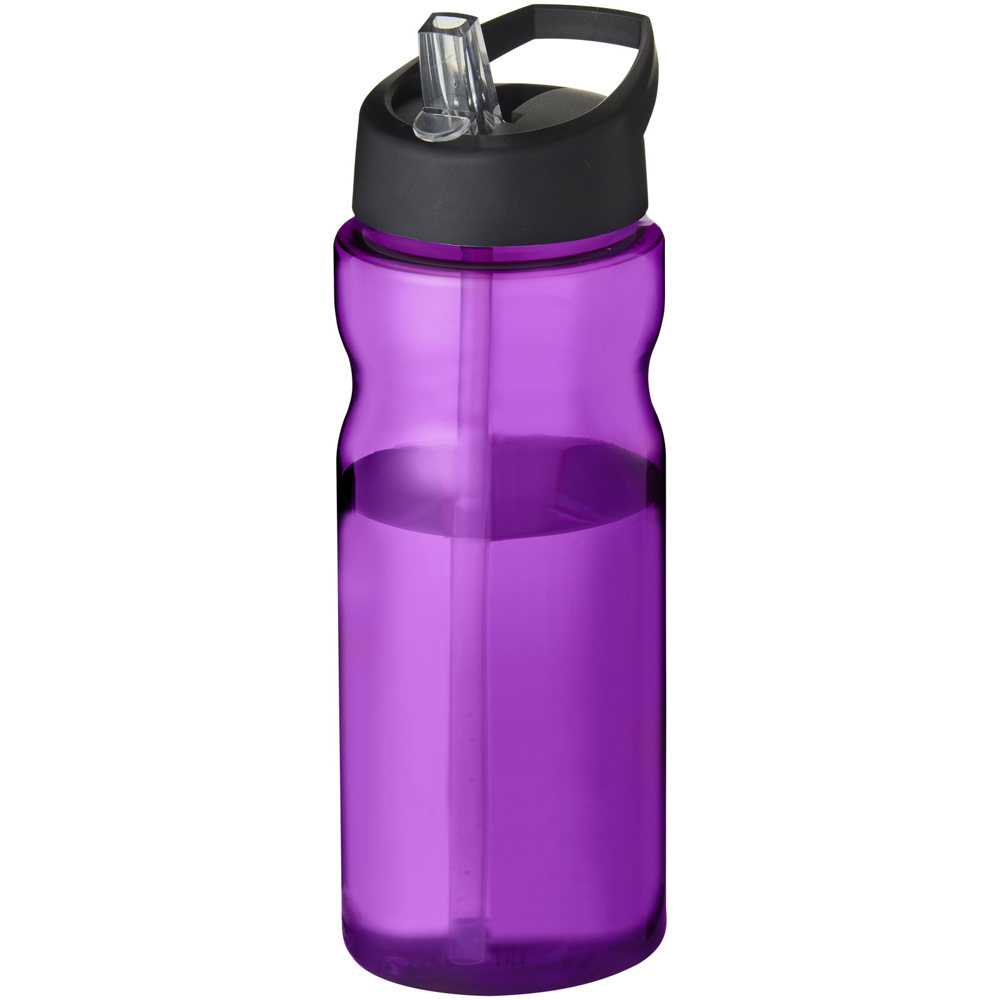 H2O Active® Base 650 ml bidon met fliptuitdeksel - met logo of onbedrukt bestellen - Paars, Zwart