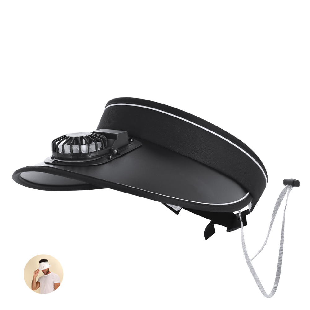 Zonneklep met Ventilator Akanyi - voor bedrijven en relatiegeschenken