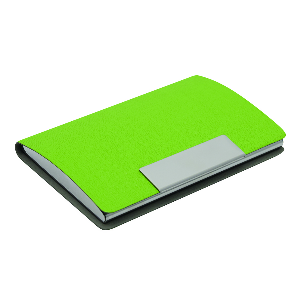 ATLAS - Visitekaarthouder - met logo of onbedrukt bestellen - Groen