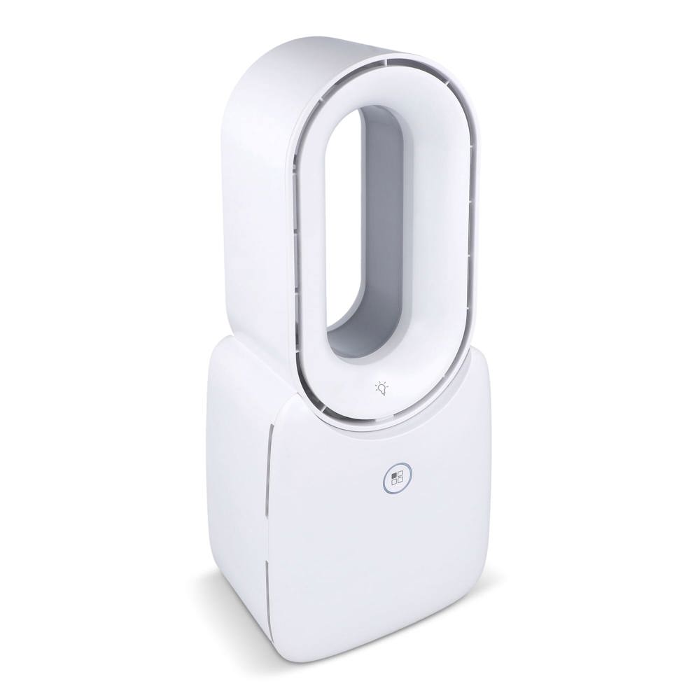 inSide Out Bladeless Soft Wind Fan Brislux met LED-verlichting - kopen of bedrukken - Wit