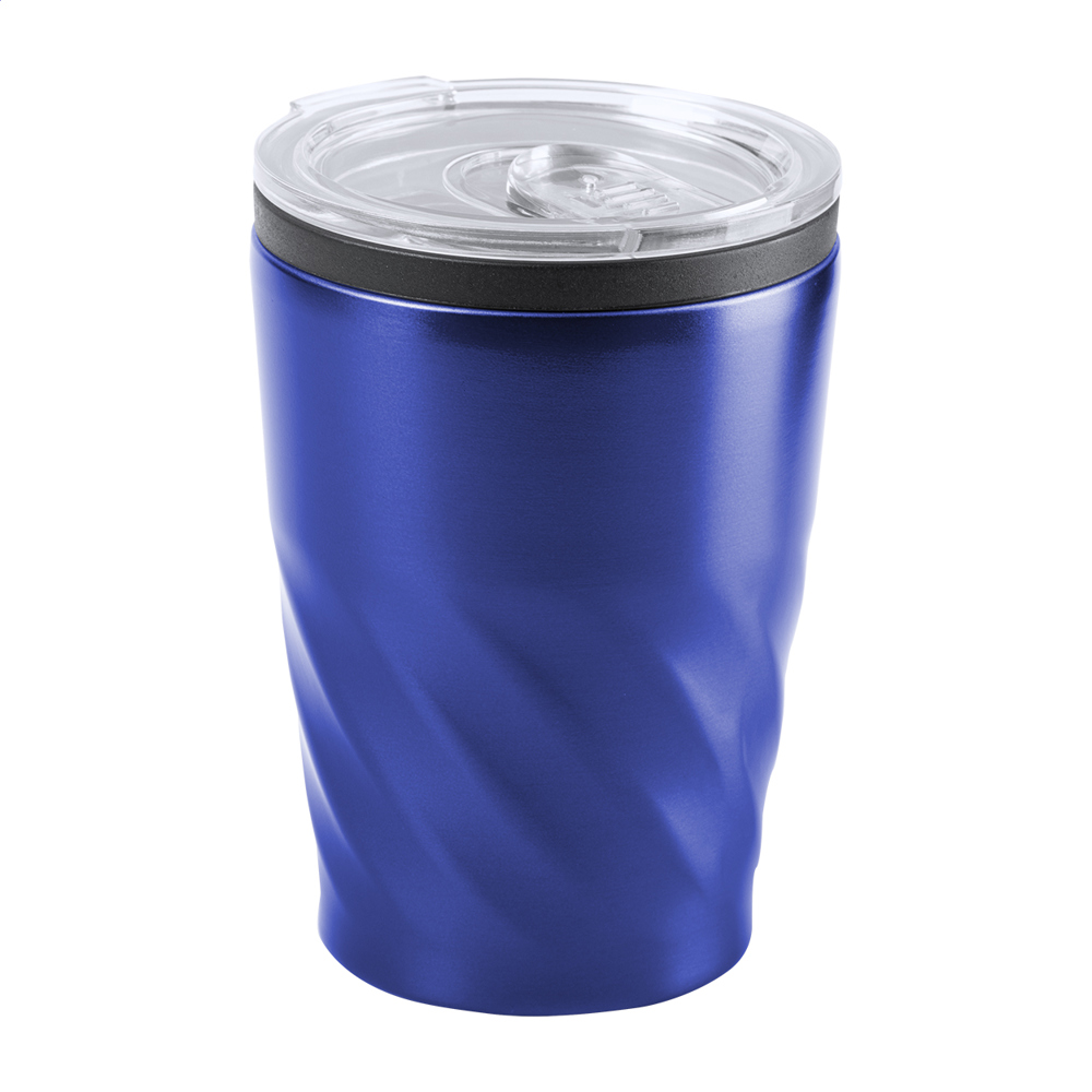 Wapper - thermo beker - met logo of onbedrukt bestellen - Blauw