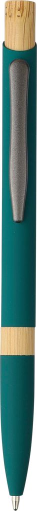 Gerecyclede aluminium balpen Calandra - met logo of onbedrukt bestellen - Groen