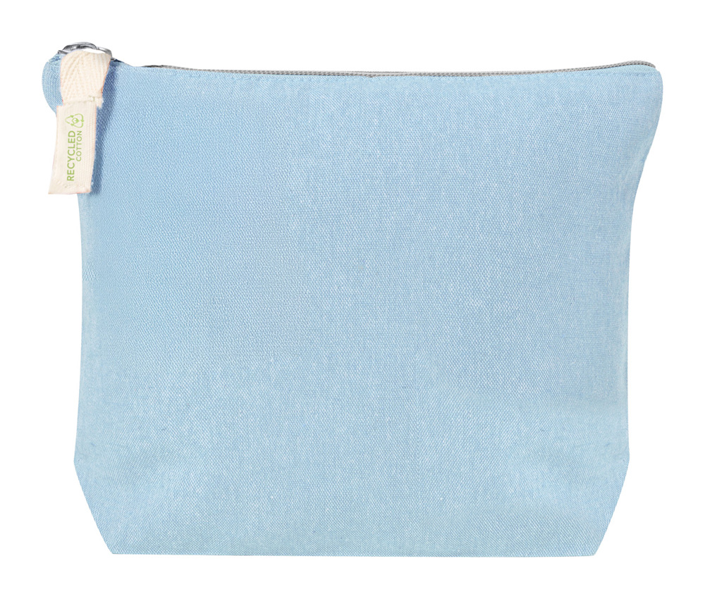 Rebix - make-up tasje - bedrukt of onbedrukt verkrijgbaar - licht blauw