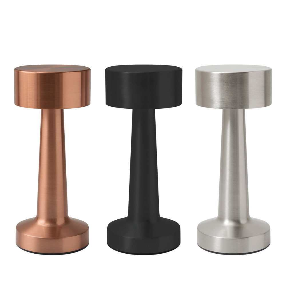 MUSHROOM - Roestvrijstalen tafellamp